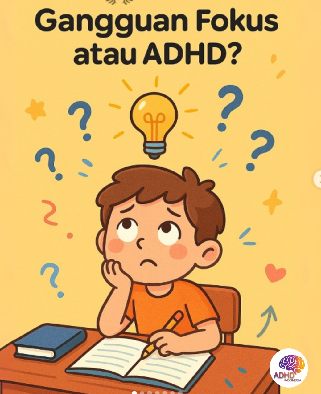 ADHD dan Kesulitan Fokus Anak: Edukasi untuk Keluarga di Kabupaten Sragen